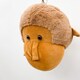 image 1 of Orangutan Head Hanger - L18 x W20 x H30 cm