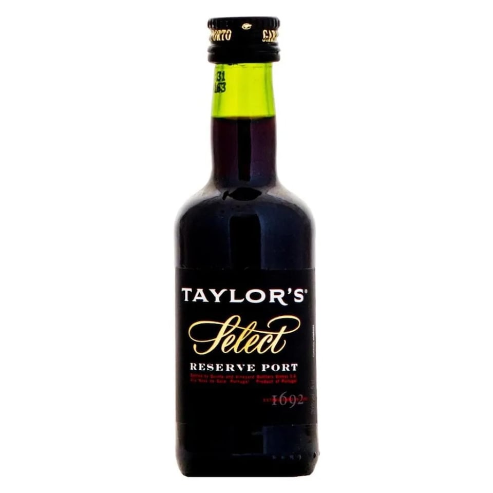 image 1 of Taylors 4 x 5cl Port Miniature Selection Gift Set (Chip Dry, Select Reserve, 10yo Tawny and LBV)
