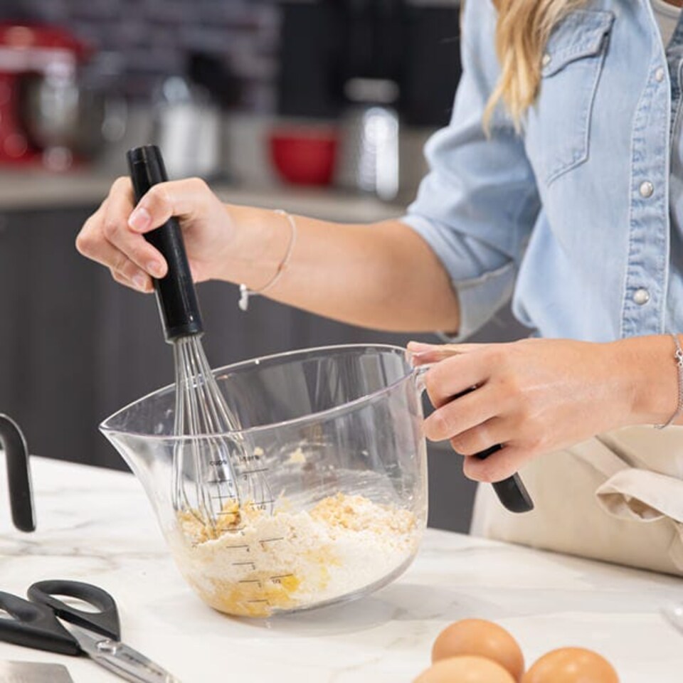 image 1 of KitchenAid 2 Litre Mixing & Measuring Bowl with Handle Black