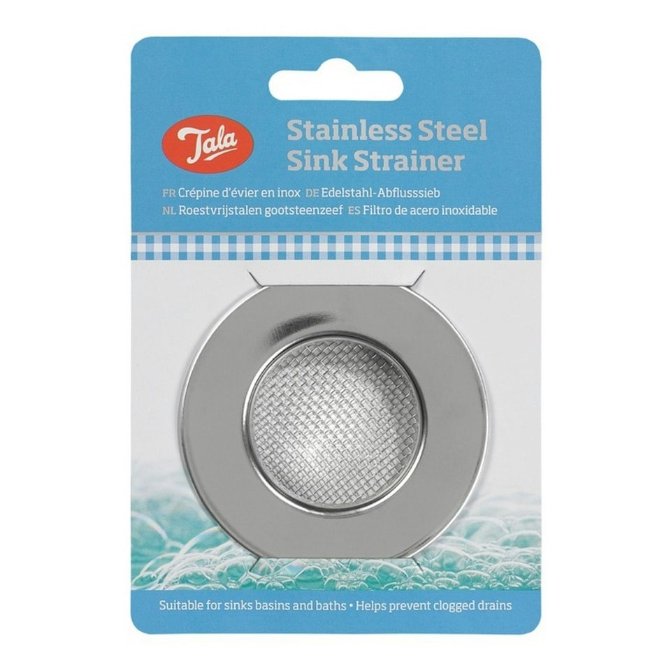 image 1 of Tala Basin Waste Strainer - Silver - 7.4cm