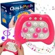 image 1 of Pink Quick push bubbles game console