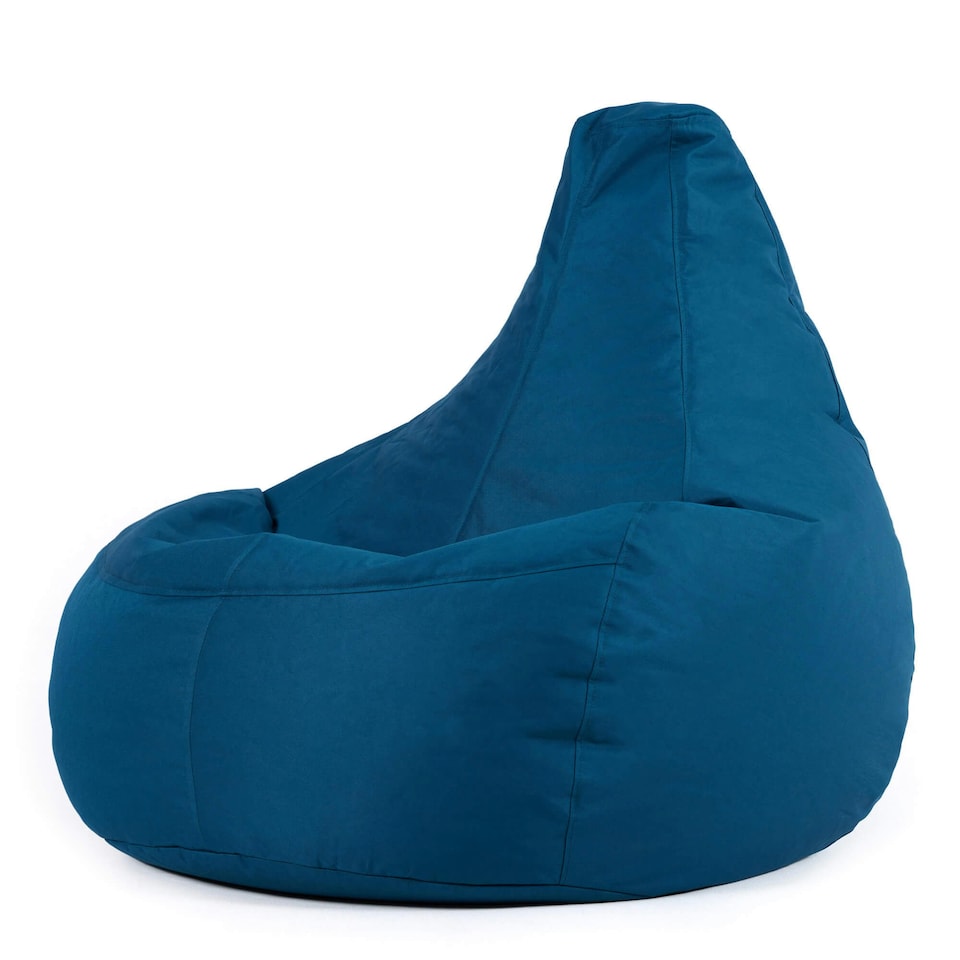 image 1 of icon Recliner Indoor Outdoor Bean Bag Teal Green Bean Bag Chair Green