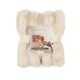 image 1 of Scruffs Aspen Blanket Faux Fur Cream 110x75cm | Cream | One Size | 1