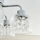 image 3 of Yarrow 5 Light Polished Chrome Semi Flush Ceiling Light