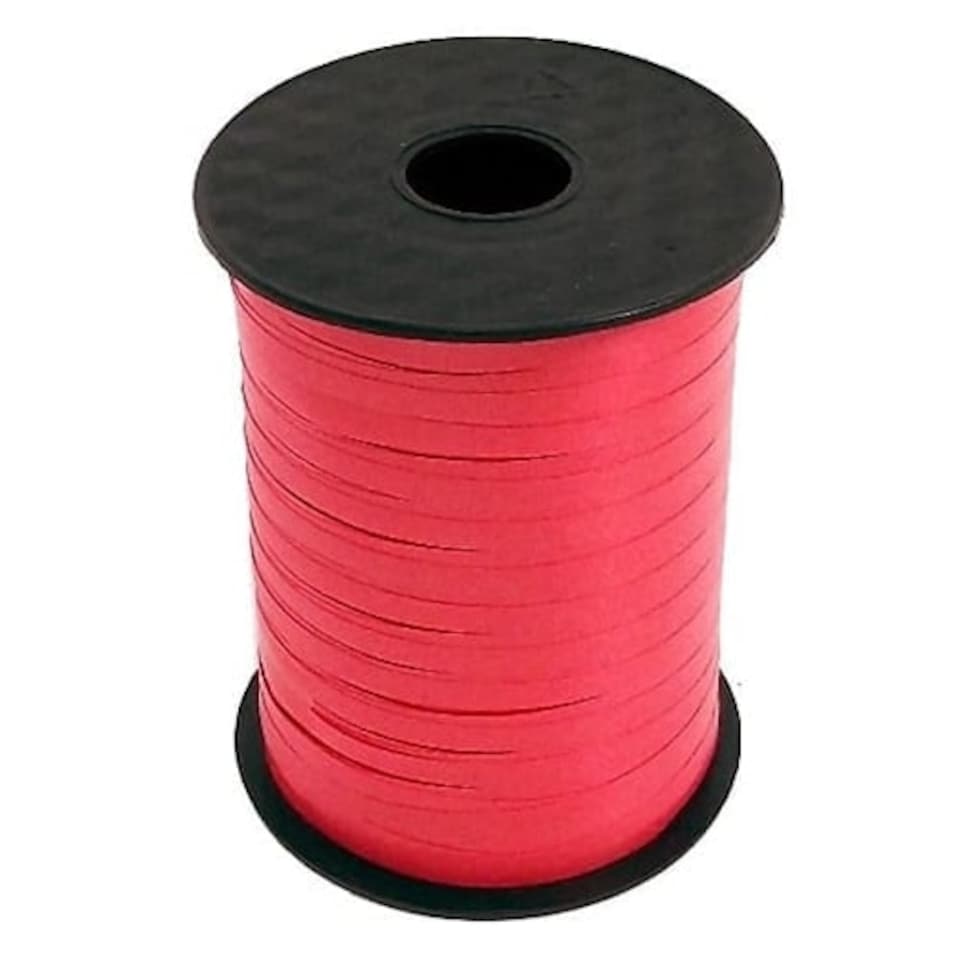 Red Curling Ribbon - 500 yd / 457m