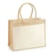 image 1 of Westford Mill Pocket Jute Shopper - Natural - One Size Cream