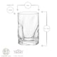 image 3 of Bormioli Rocco Sorgente Water Glasses - 300ml - Pack of 6 | Clear | Clear