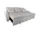 image 8 of Lucca 3 Seater Storage Sofa in Grey or Silver | Silver | One Size