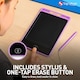 image 6 of 2pk Drawing & Writing Pad – Reusable 8" LCD Tablets with Stylus Pens, Portable Mess-Free Doodle Boards with Erase Function for Kids Ages 3+