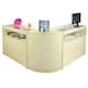 image 2 of Fusion Maple Shop Counter & Retail Display Set Brown