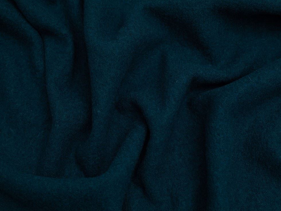 Minerva Core Range Turquoise 100% Pure Boiled Wool Coating Fabric for Dressmaking, 140cm / 55" Wide - per metre