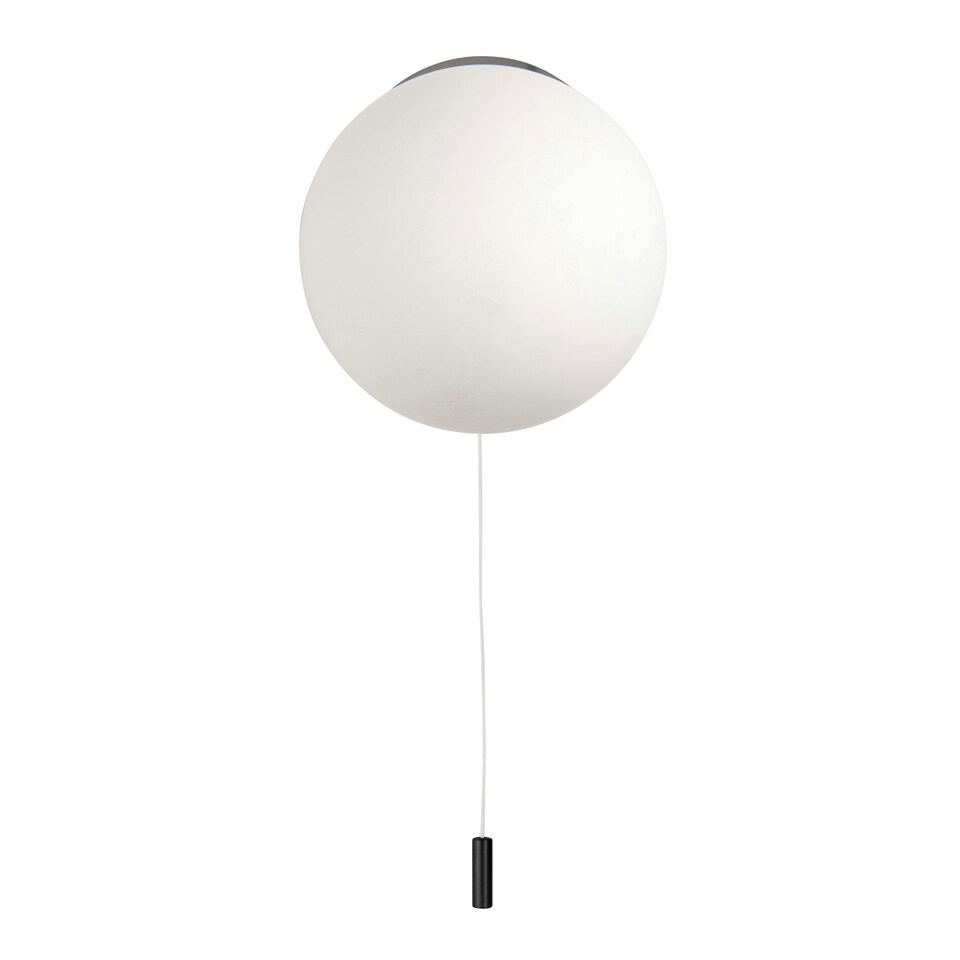 image 1 of Toronto Matt Black IP44 Wall Light