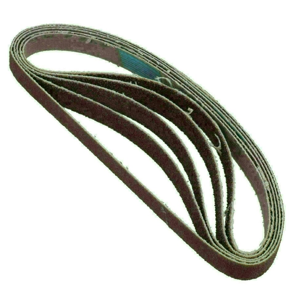 image 1 of 330mm x 10mm Mixed Grit Durable Abrasive Sanding Power File Belts Sander 10pk