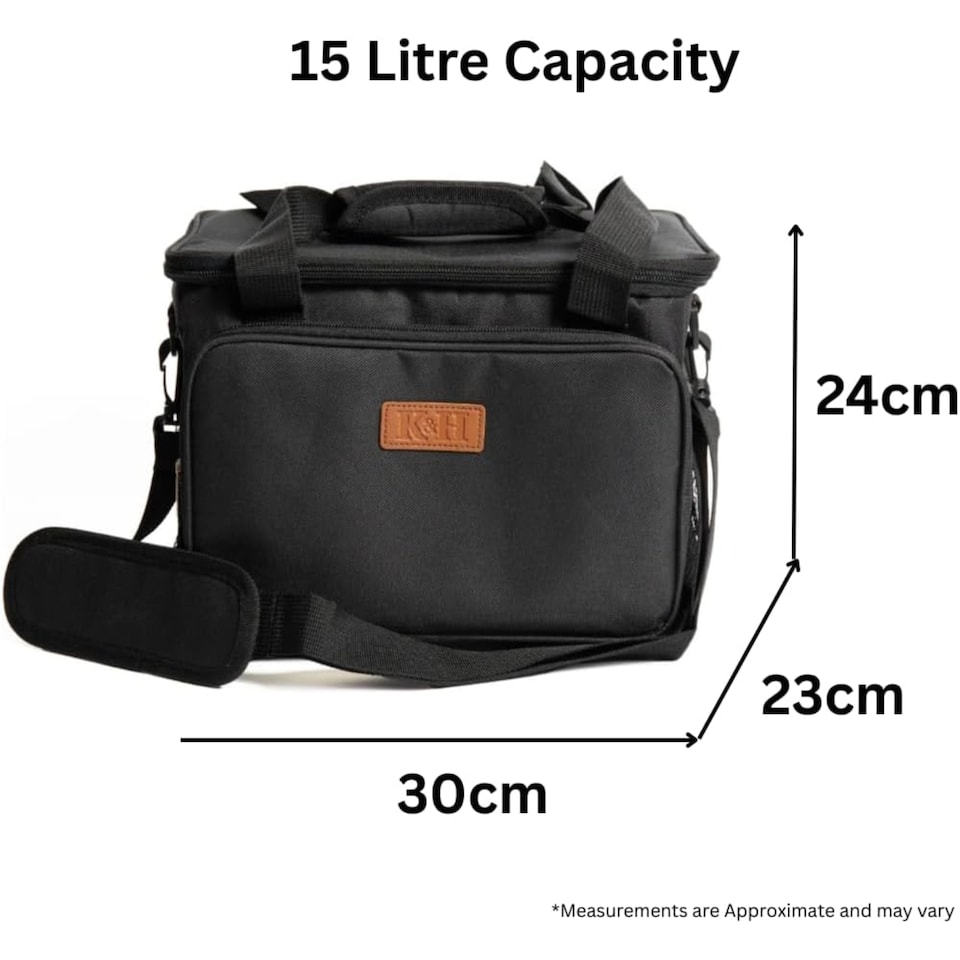 image 1 of 15L Insulated Cool Bag – Leak-Proof Thermal Lunch & Picnic Tote