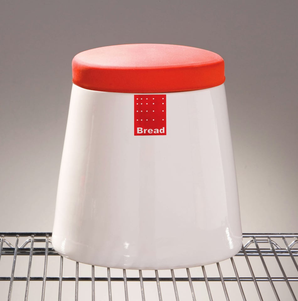 image 1 of Orsina Red Tag Bread Bin
