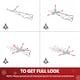 image 7 of HOMCOM 6FT Pre-Lit Artificial Christmas Tree Holiday Décor Ornament Stand