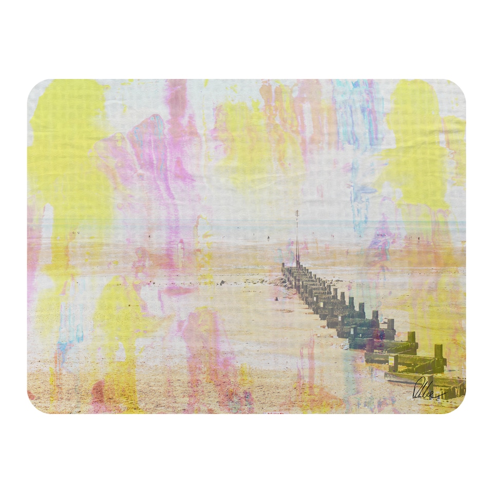 image 1 of Colourful Beach Blanket | Multi