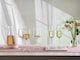 image 2 of Wine Glasses Clear Glass Goblets Stemware Barware | Clear | 6x 340ml