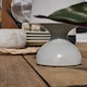 image 5 of ValueLights Pair of Colmar Grey Touch Table Lamp White Shade | Grey