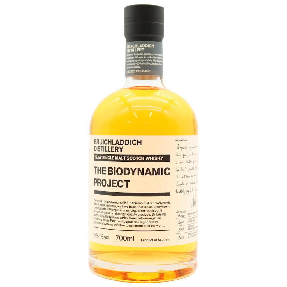 Bruichladdich - The Biodynamic Project Islay Single Malt Scotch 2011 10 year old Whisky