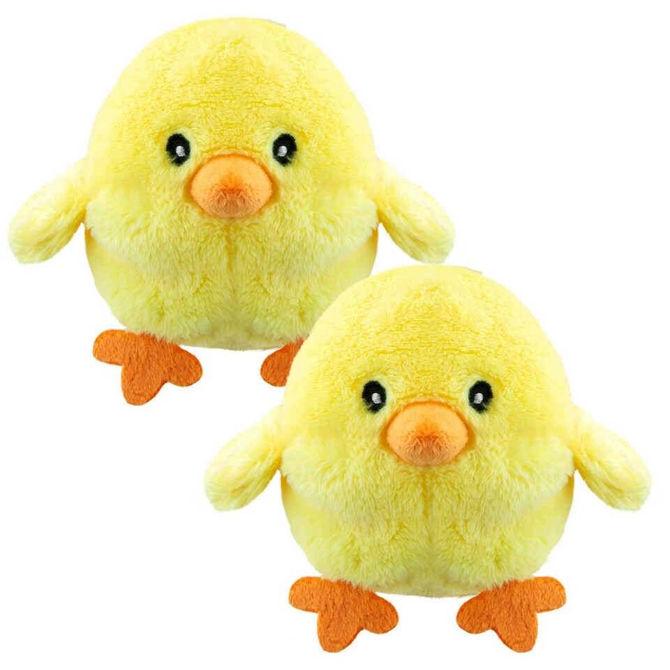image 1 of VFM - Baby Chick Soft Easter Toy 10cm - Super Soft Cuddly (2 Pack)