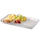 image 2 of Pasabahce Rectangular Glass Service Dish 3-Compartment Plate | Clear | 1