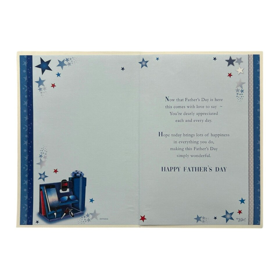 image 1 of To My Husband Men's Accessories Design Father's Day Card
