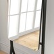 image 8 of HOMCOM Freestanding Full Length Mirror Adjustable Full Body Mirror w/ Shelf