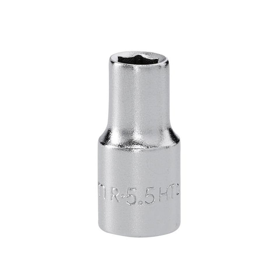 Facom R.5.5HT 1/4in Drive 6-Point Standard Socket 5.5mm