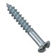 image 4 of PH2 Dome Headed Phillips Wood Screws 4mm x 25mm Fastener Fixings 16pc