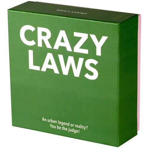 Gift Game: Crazy Laws - Board Game - Brand New