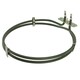 image 2 of SPARES2GO Heating Element compatible with Flavel Fan Oven Cooker (2 Turn, 2100W)