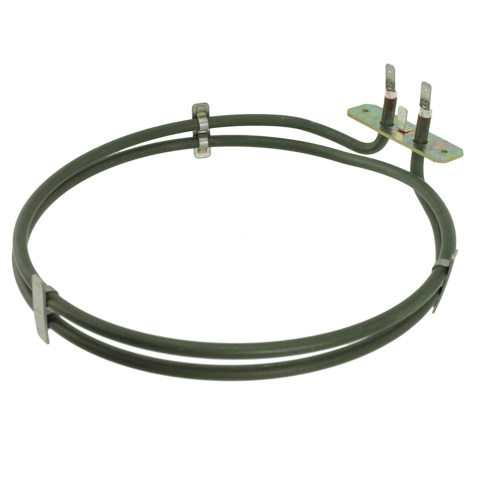 image 1 of SPARES2GO Heating Element compatible with Flavel Fan Oven Cooker (2 Turn, 2100W)