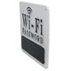 image 3 of Wi-Fi Password Cast Iron Sign Plaque Wall Door House Hotel Bar Cafe Shop Pub