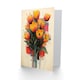 image 2 of Tulip Bouquet Modern Floral Abstract Painting Birthday Greeting Card