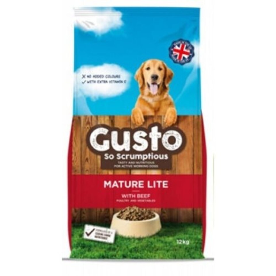 Gusto Complete Mature Lite 12kg