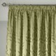 image 2 of Voli Pencil Pleat Taped Top Lined Curtains - 229cm x 229cm - Sage