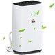 image 1 of HOMCOM 16L/Day Portable Quiet Dehumidifier for Home, Electric Air De-Humidifier