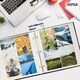 image 7 of ARPAN Extra-Large 3-Ring Binder Self Adhesive Photo Album – 20 Sheets / 40 Sides – Sticky Page Scrapbook Memory Album for Photos, Keepsakes & Special Occasions