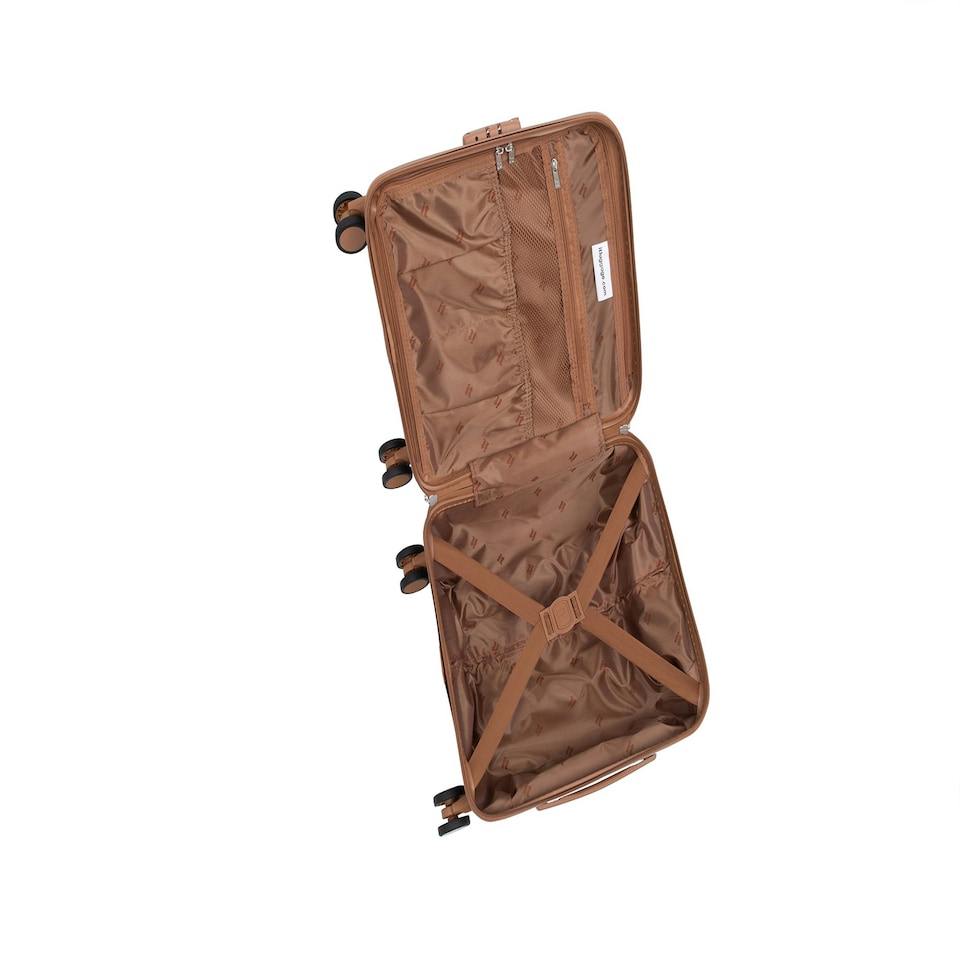 image 1 of IT Luggage Clarify Creme 4pc Suitcase Set with TSA Lock Cream