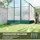 image 7 of Outsunny Walk-in Greenhouse Garden Polycarbonate Aluminium w Smart Window 6x6ft