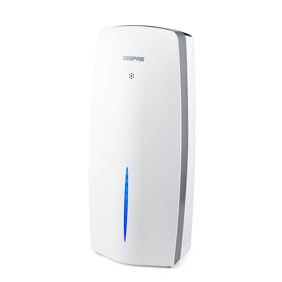 image 1 of GEEPAS 2-in-1 Digital Air Purifier & Humidifier | White