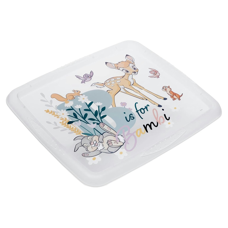 image 1 of Keeeper Bambi Turn Around Stackable Box with Lid 24 Litre Transparent