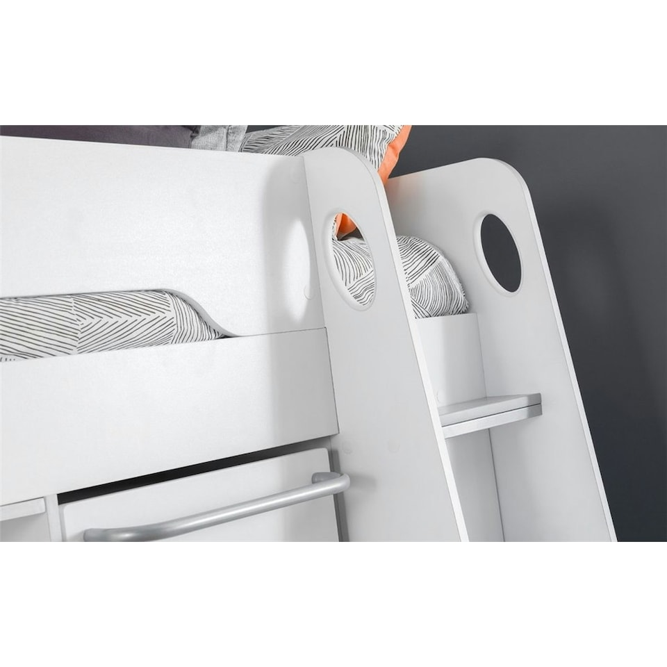 image 1 of White Space Saver Highsleeper Cabin Bed 3ft (90cm) - Best Seller