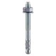 image 1 of Timco - Throughbolts - Zinc (Size M12 x 100 - 12 Pieces)