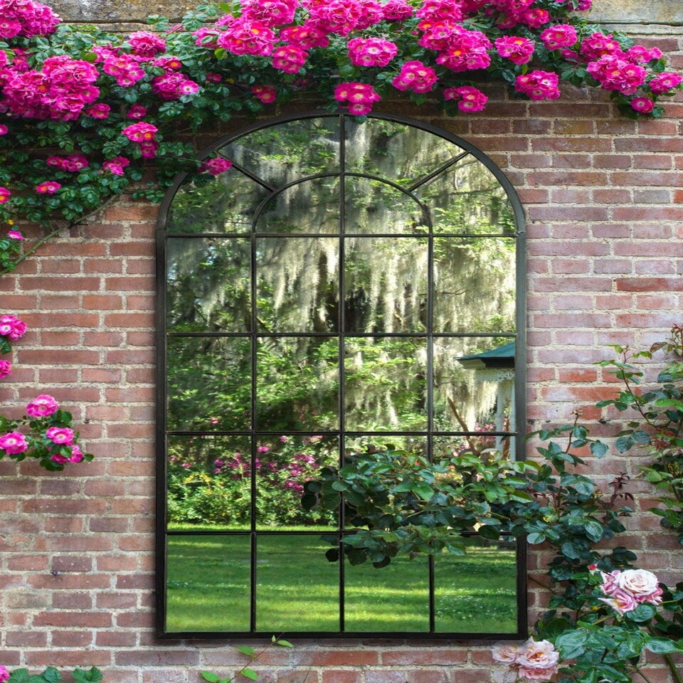 image 1 of Somerley Country Arch Large Garden Mirror 160 x 75 CM N/A