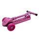 image 2 of Zinc Shine LED Folding Scooter - Pink - One Size