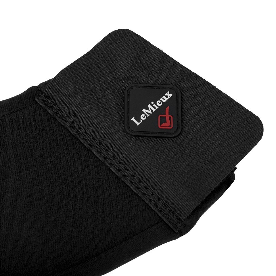 image 1 of LeMieux Soft Shell Over Reach Boots Black | Small