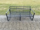 image 5 of Fimous Aluminium Outdoor Garden Sofa Patio Lounge 3 Seater Sofa for Balcony, Terrace,Swimming Pool Dark Grey