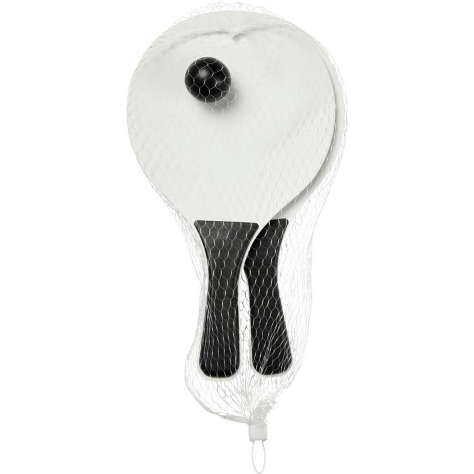 image 1 of Bullet Beach Game Set - Deep Black/White - One Size